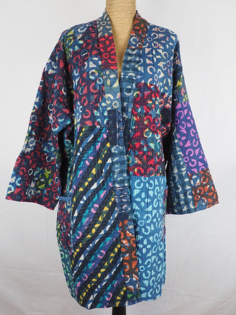 Kantha Kimono Coat 002