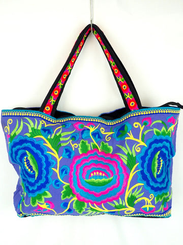Embroidered Beach Bag 01