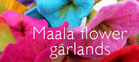 Maala flower garlands