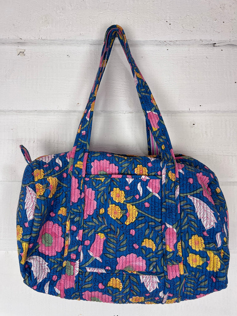 Blockprint Craft Bag (Flora)