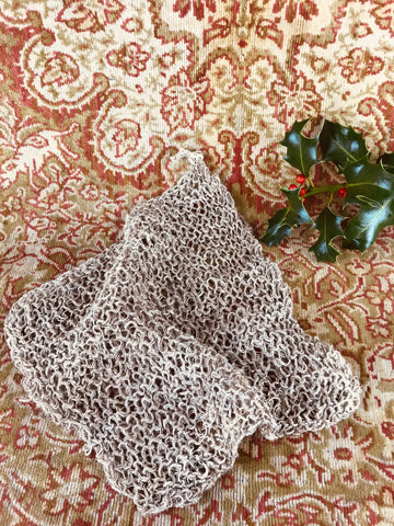 Hemp flannel wash cloth