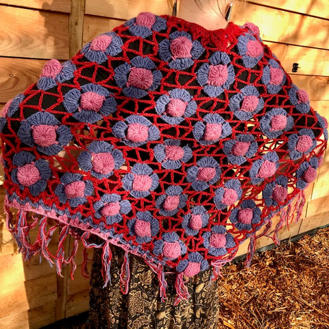 Crochet Squares Poncho 02