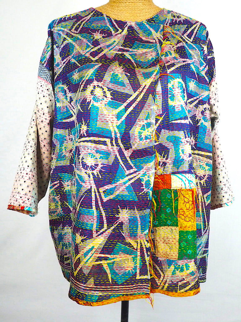 Fringed Shawl Jacket 03
