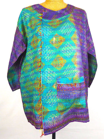 Fringed Shawl Jacket 01