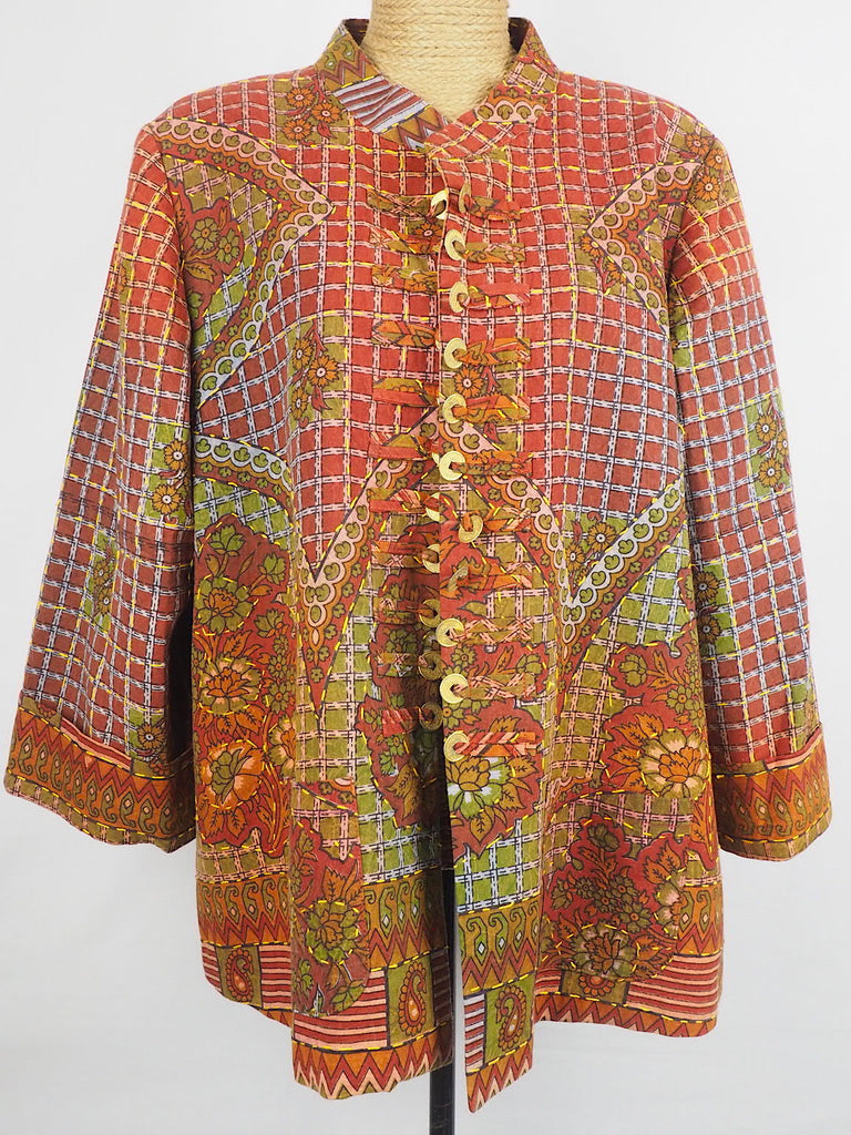 Nehru Collar Indochine Jacket 003