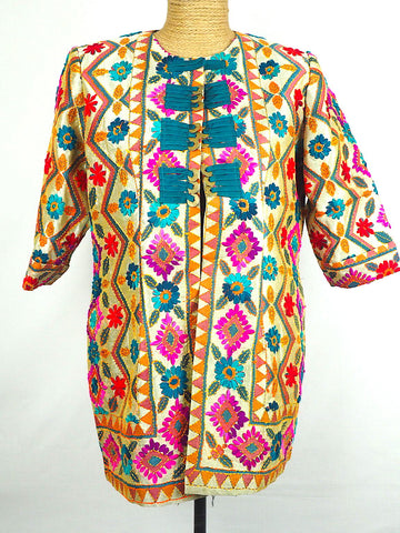 Mandarin Embroidered Jacket 04