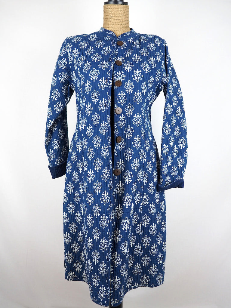 Nehru Coat Fleur de Lys 006
