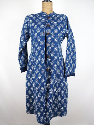 Nehru Coat Fleur de Lys 006