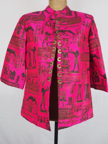 Nehru Collar Thai Silk Jacket