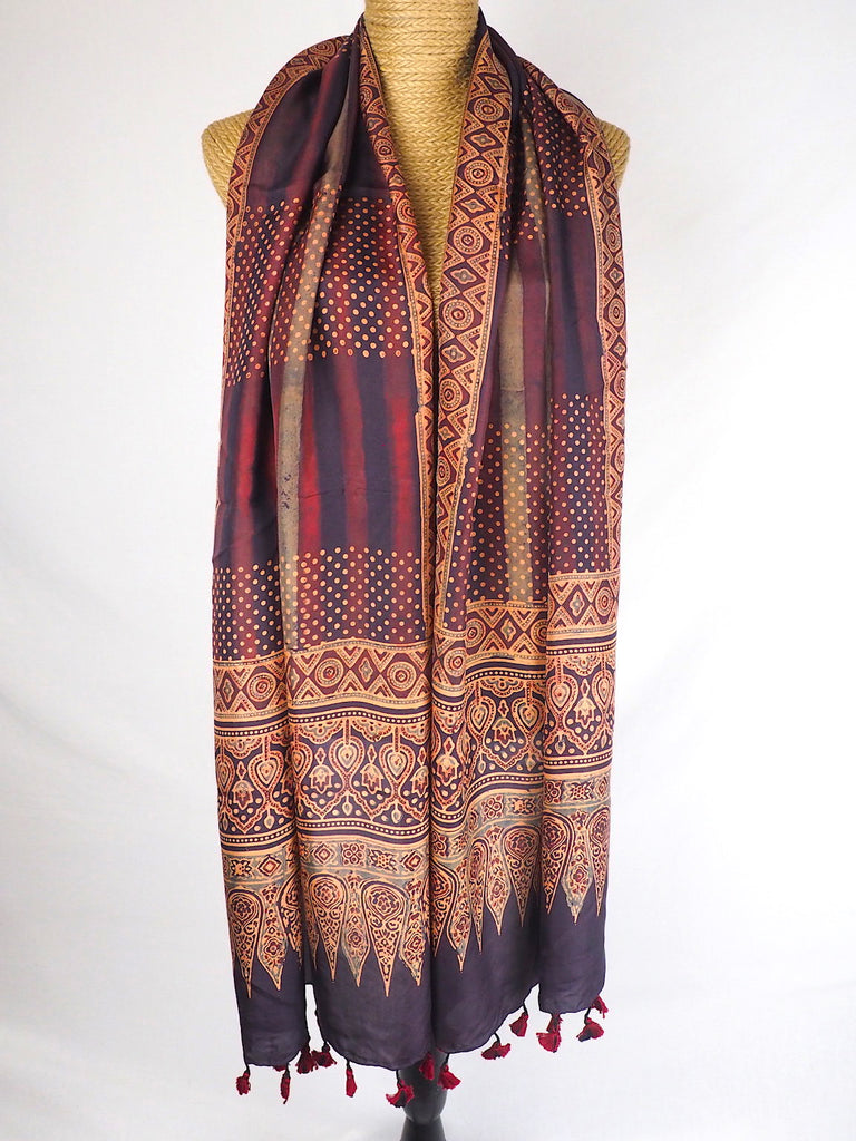 Mulberry Silk Dupatta 01