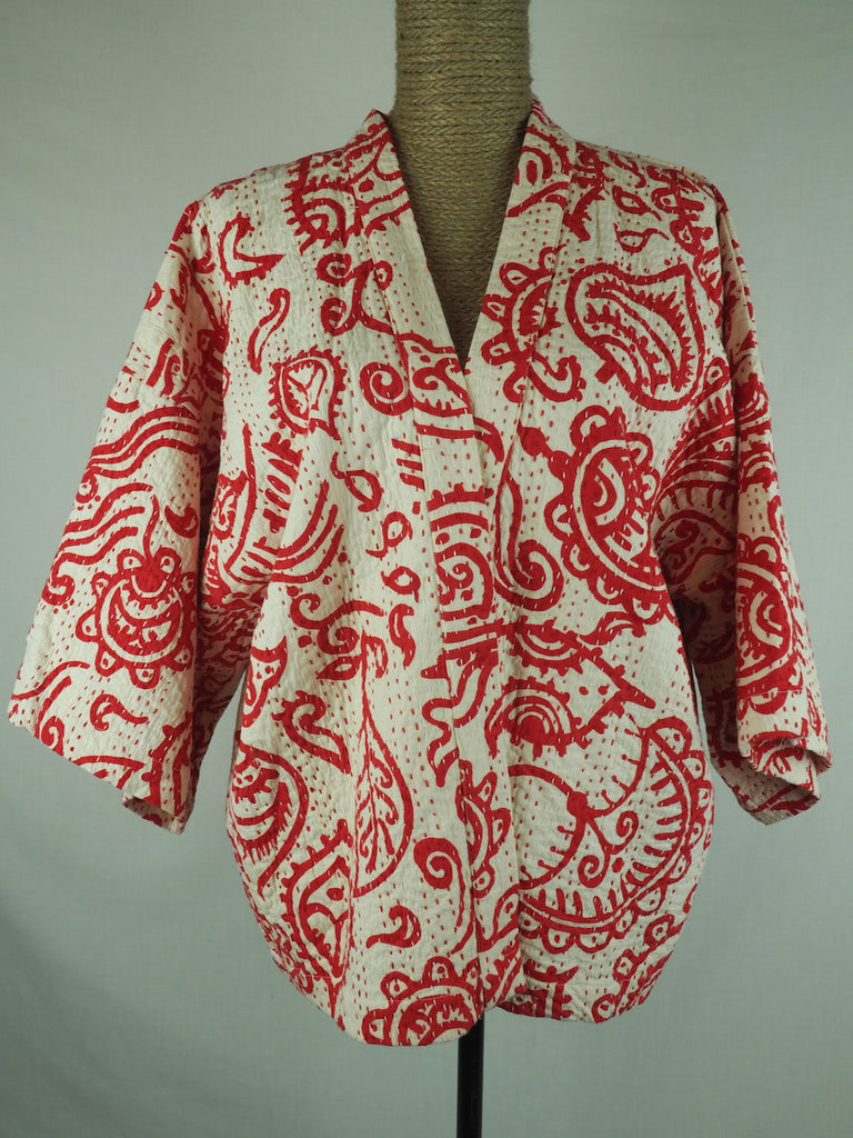 Kimono Jacket Red 06