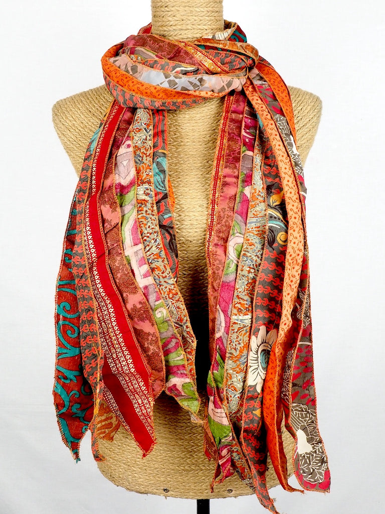 Sari Silk Scarf 01