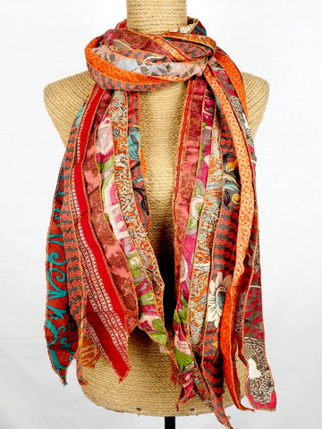 Sari Silk Scarf 01