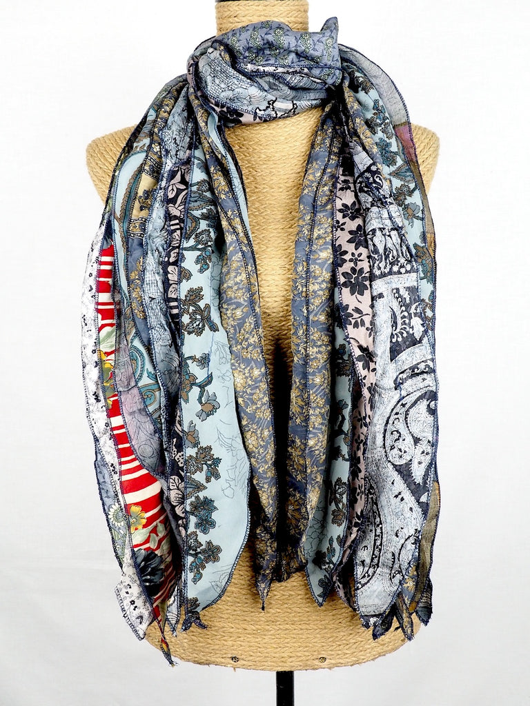 Sari Silk Scarf 07