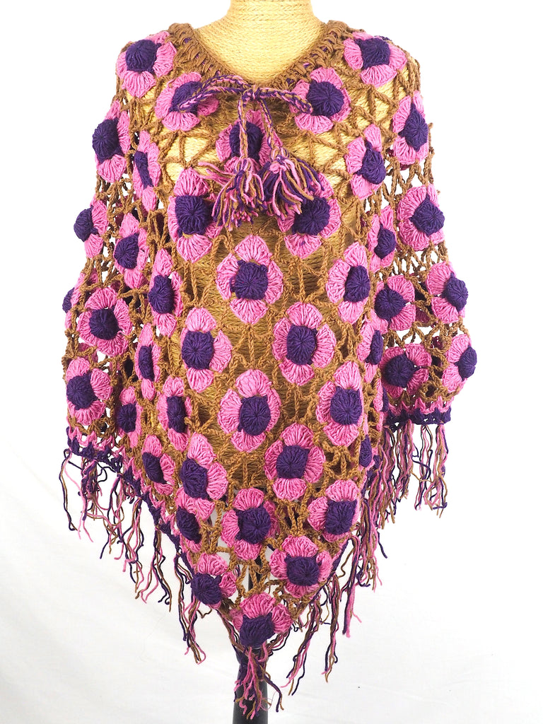Crochet Squares Poncho 04