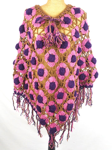 Crochet Squares Poncho 04