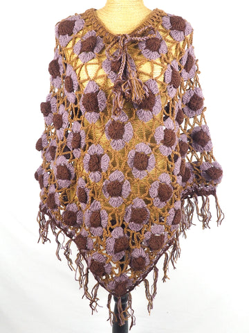 Crochet Squares Poncho 03