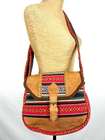 Cross-stitch Shoulder Bag 01