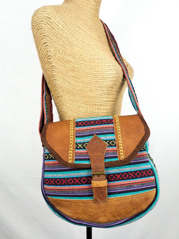 Cross-Stitch Shoulder Bag 02