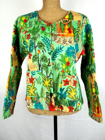 Collarless Frida Jacket 001