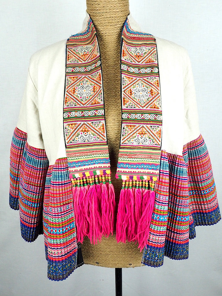 Embroidered Panel Jacket 01