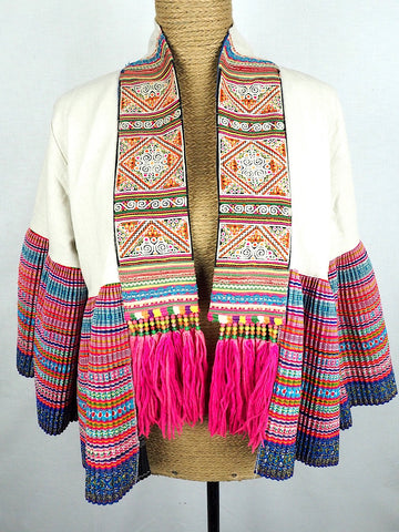 Embroidered Panel Jacket 01