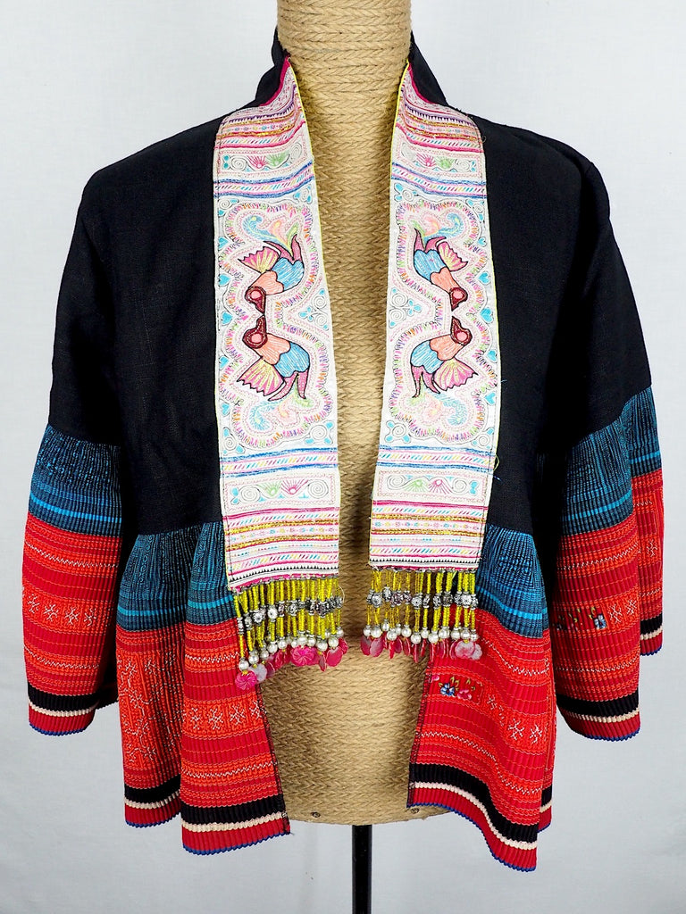 Embroidered Panel Jacket 02
