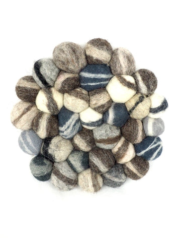 Pebbles Felt Pot Stand