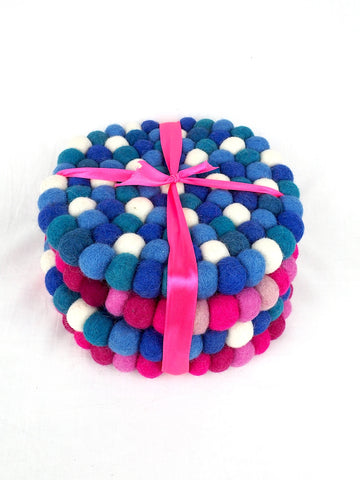 Pot Stand x 4 Pack Round
