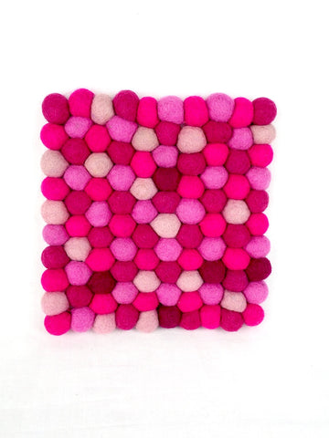 Pot Stand Square Pink