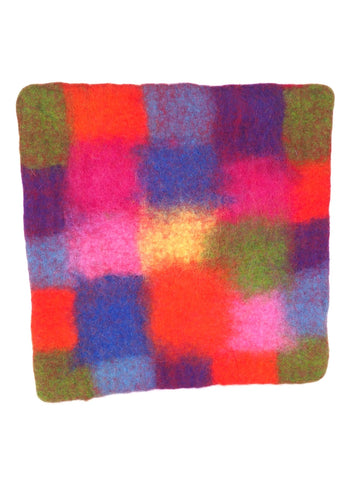 Rainbow Seat Cushion Square