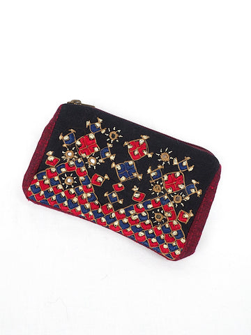 Embroidered Coin Purse 01