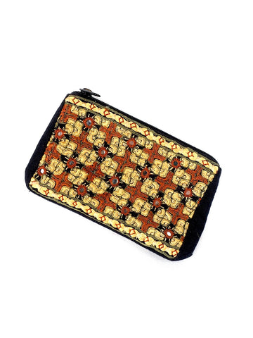 Embroidered Coin Purse 08