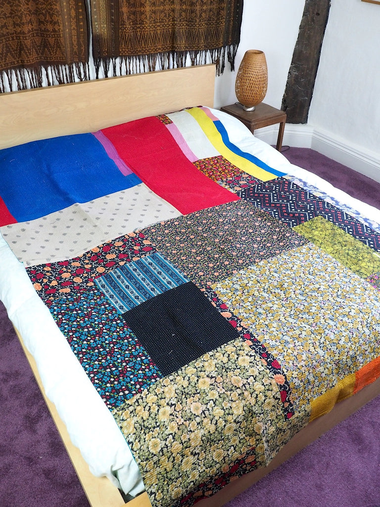Boro Kantha Stitch Quilt 001