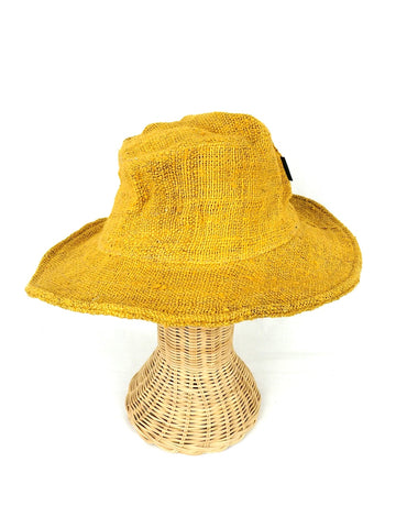 Hemp Hat Yellow