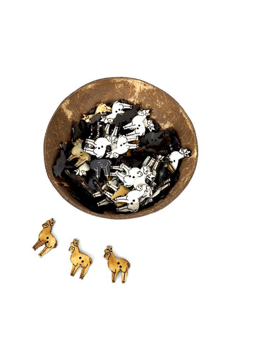 Alpaca Buttons