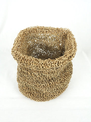 Knitted Hemp Bag/Hat