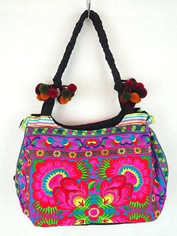 Embroidered Shoulder Bag 02