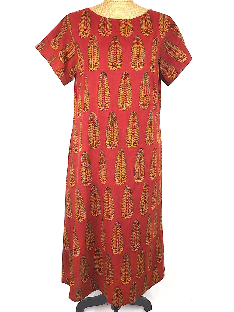 Ajrak Dress 002