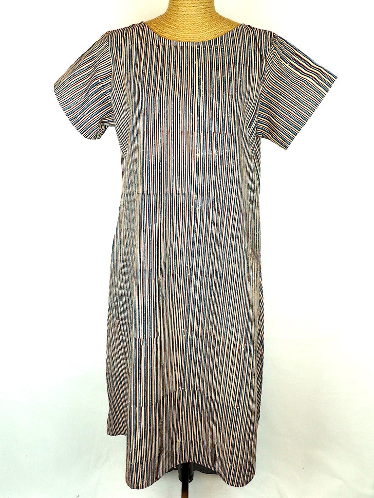 Ajrak Dress 003