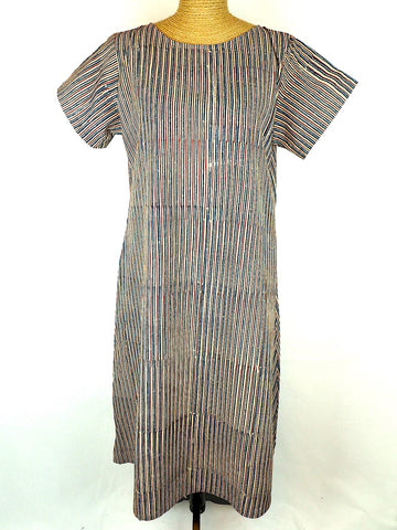 Ajrak Dress 003