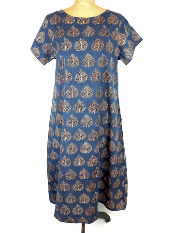 Ajrak Dress 001