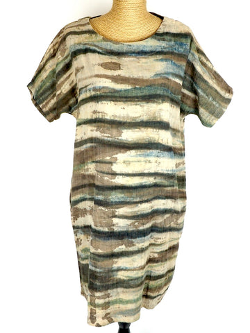 Ecoprint T-Shirt  Dress