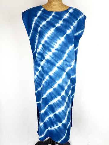 Indigo Tube Dress 02