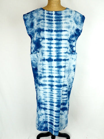 Indigo Tube Dress 01